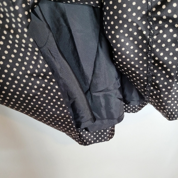 J.Crew 100% Black and White Polka Dot Dress - Picture 4 of 6